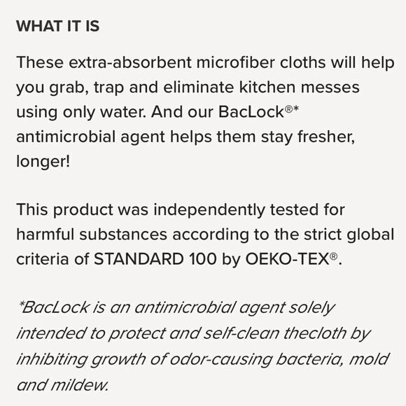 Norwex Veggie and Fruit Scrub Mitt LE and Kitchen Cloth set of 2 NWOT - Picture 11 of 15